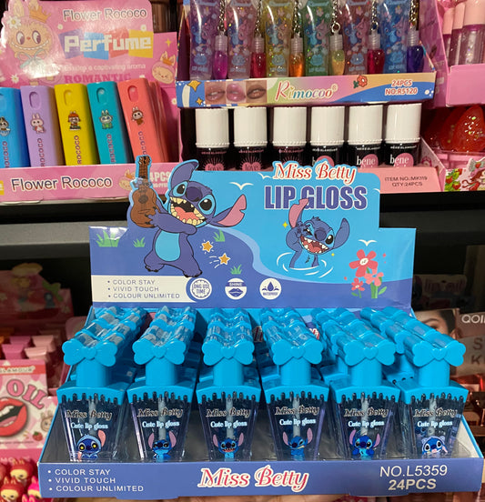 Stitch lip gloss 24(pcs)