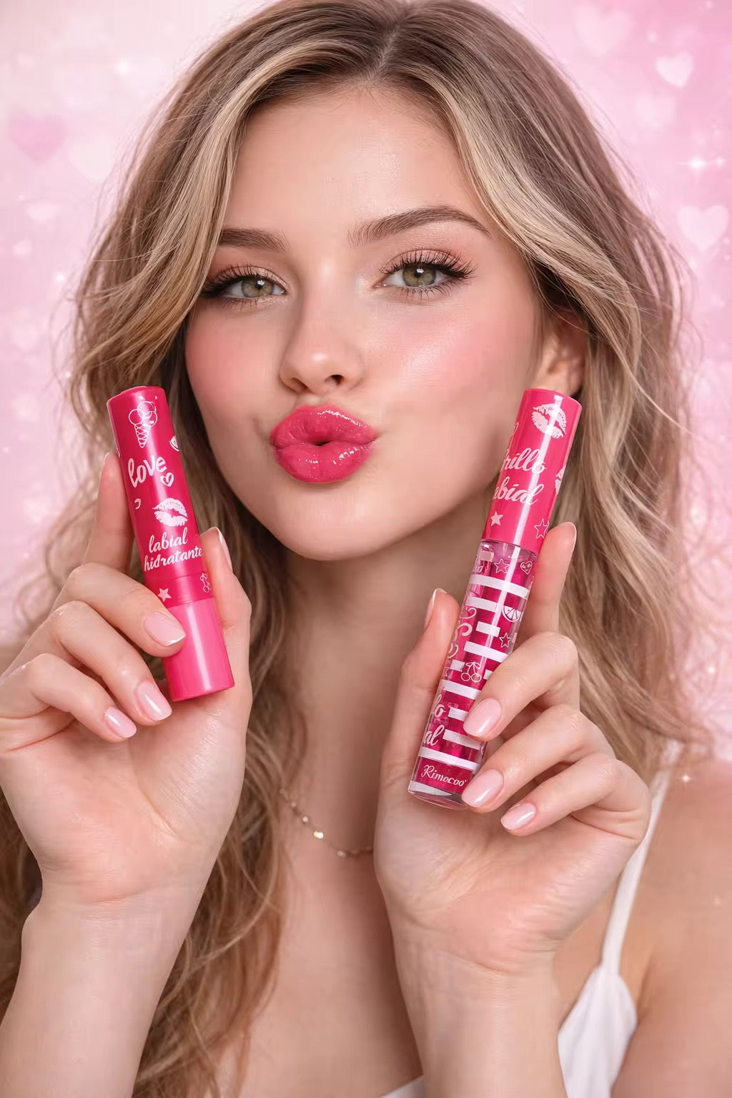 Rimocoo lip Balm and Lip Gloss set 12(pcs)