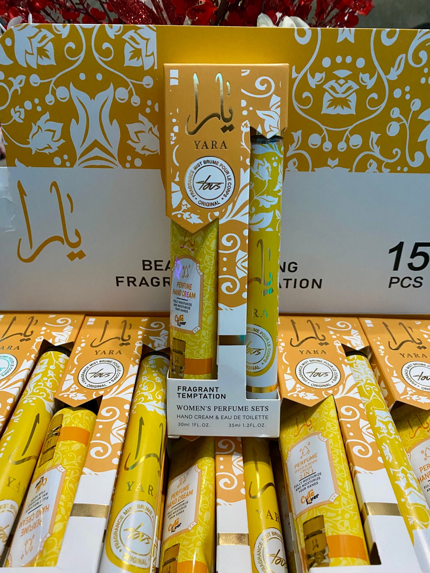 Yara perfume set with cream