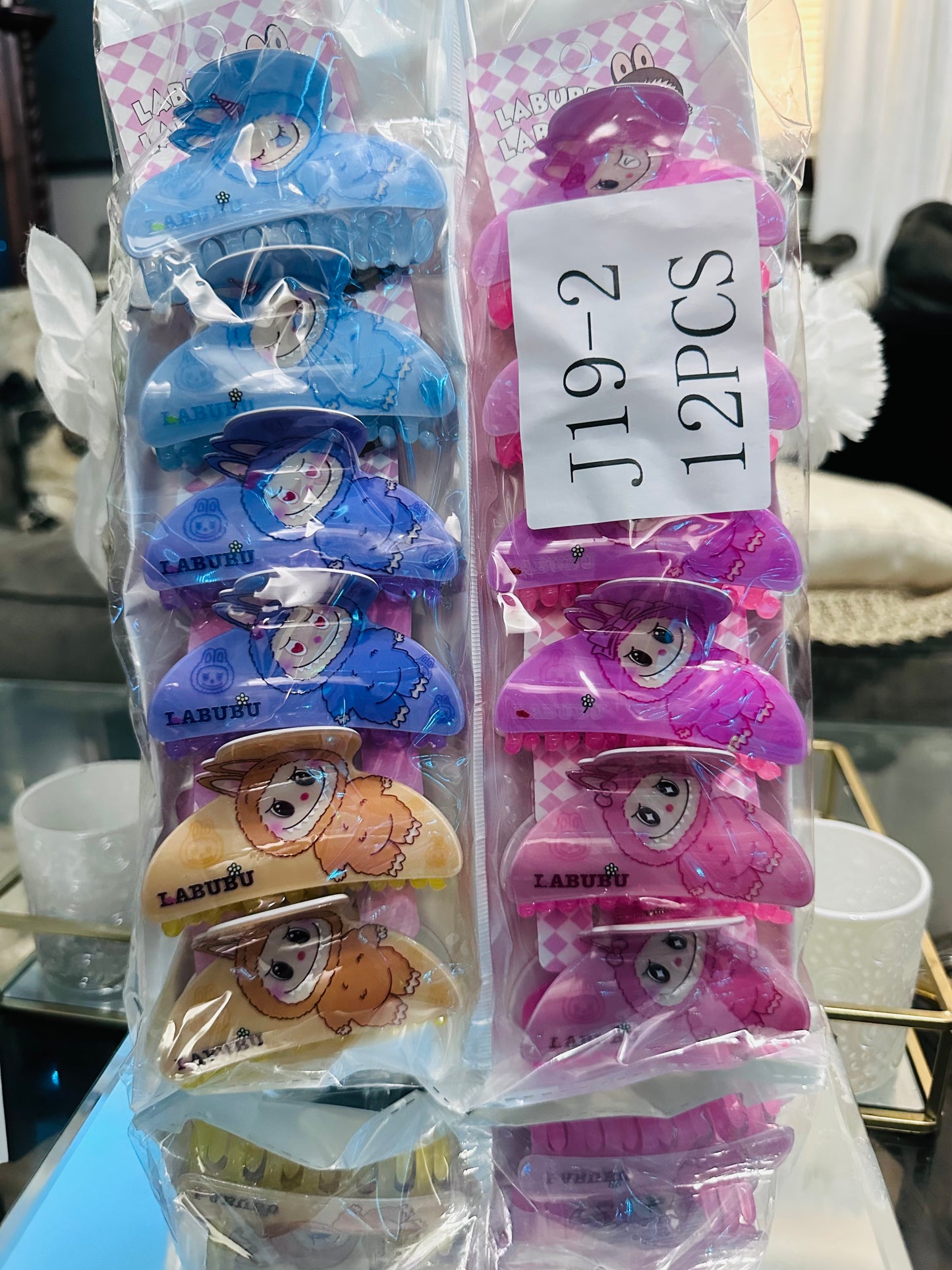 La bubu hair clip 12(pcs)