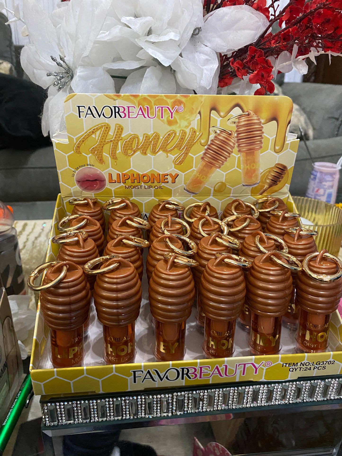 Lip oil Honey 24(pcs)