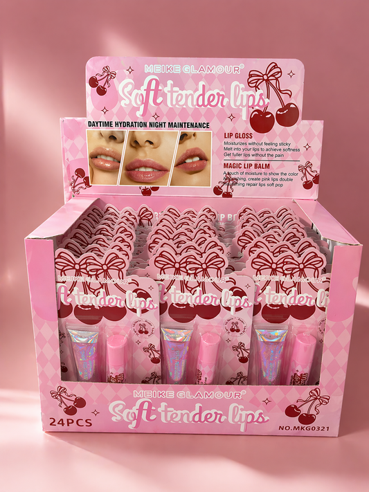 Magic lip Balm and Lip Gloss set 24(pcs)