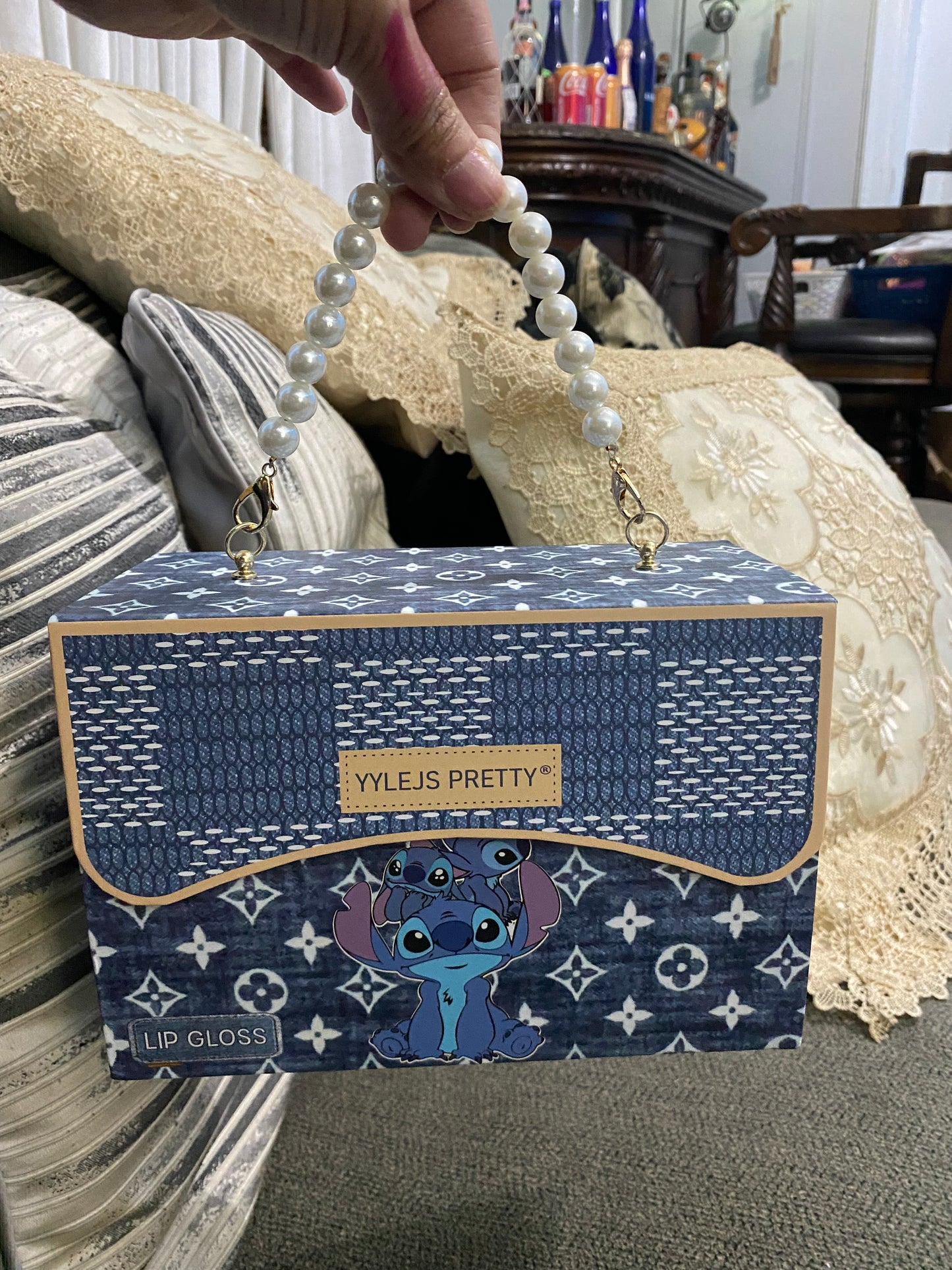 Stitch lip gloss Gif set 24(pcs)