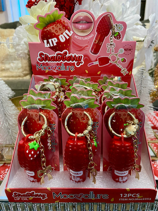 Strawberry lip oil 12(pcs)