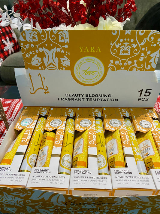Yara perfume set with cream