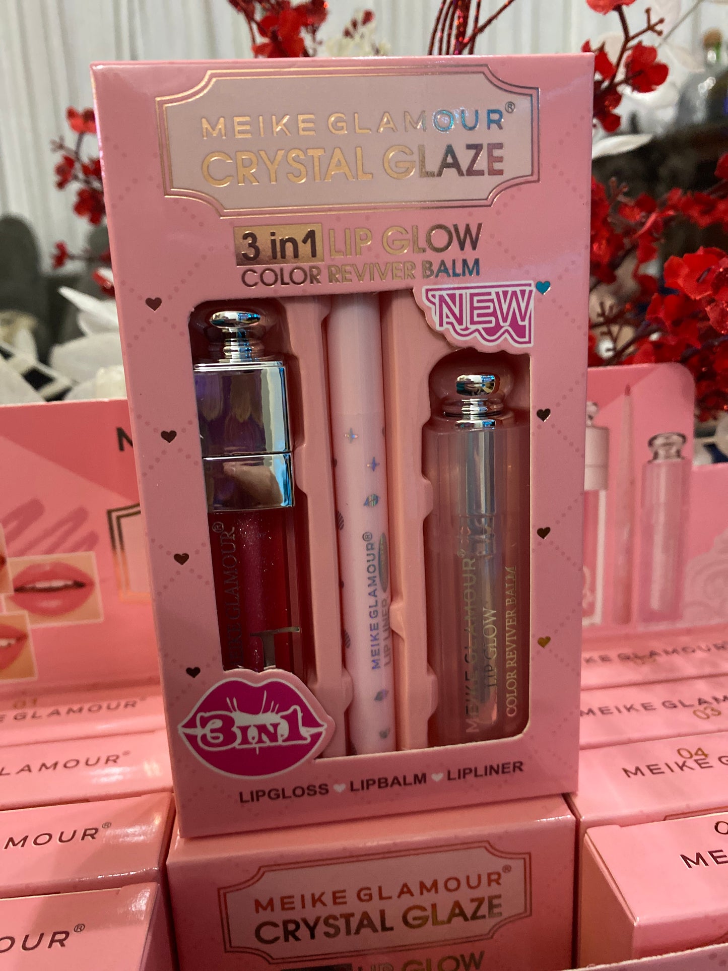 3 in 1 Lip Gloss set 12(pcs)