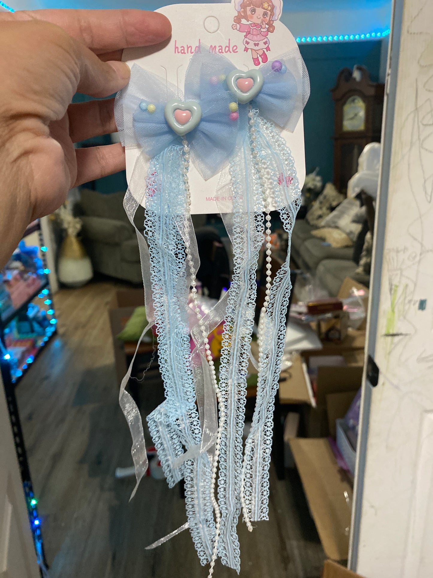 24-piece hair bows for girls