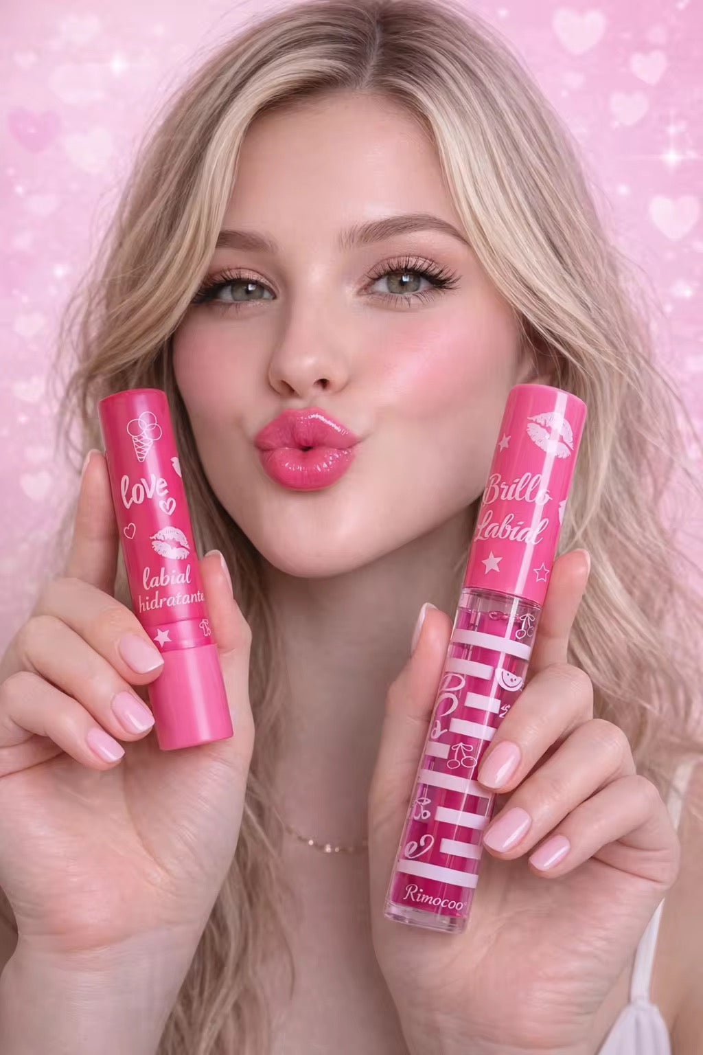Rimocoo lip Balm and Lip Gloss set 12(pcs)