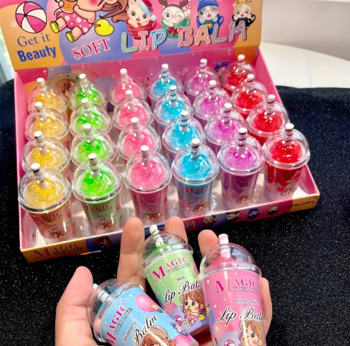 Magic Lip Balm (24 Pcs)
