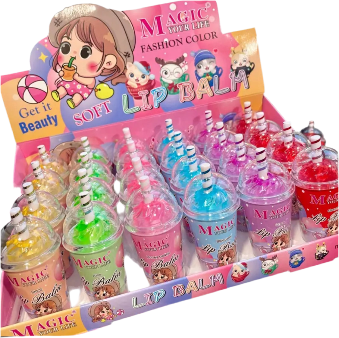 Magic Lip Balm (24 Pcs)