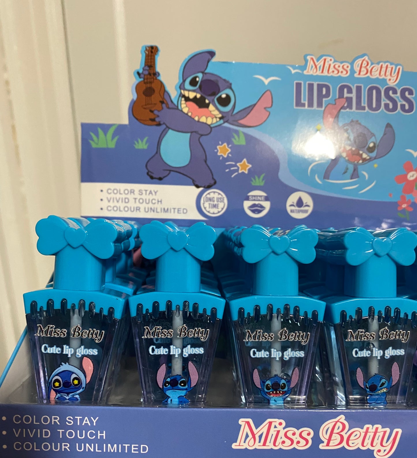 Stitch lip gloss 24(pcs)