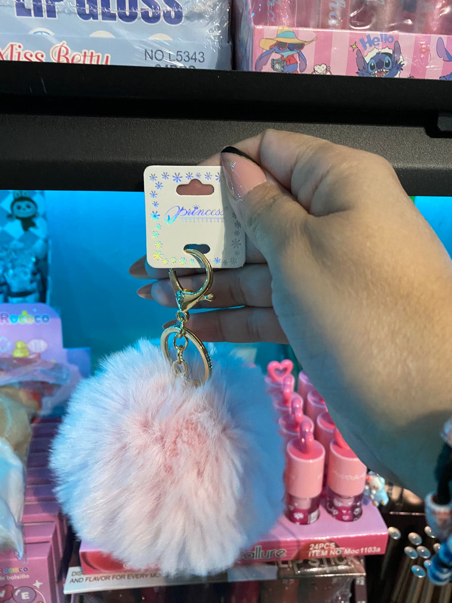 Pompom Keychain 12(pcs)